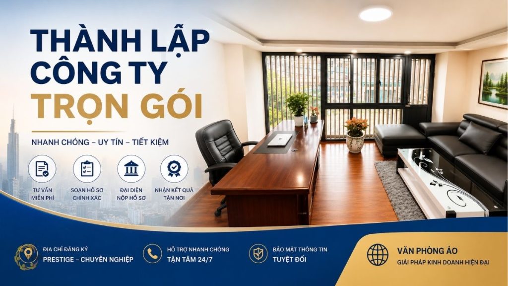 Thành lập công ty trọn gói