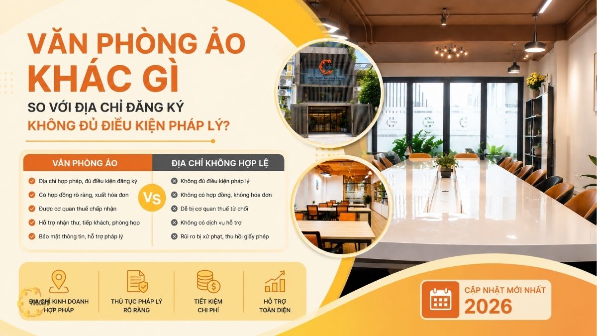 Văn phòng ảo khác gì so với địa chỉ đăng ký không đủ điều kiện pháp lý