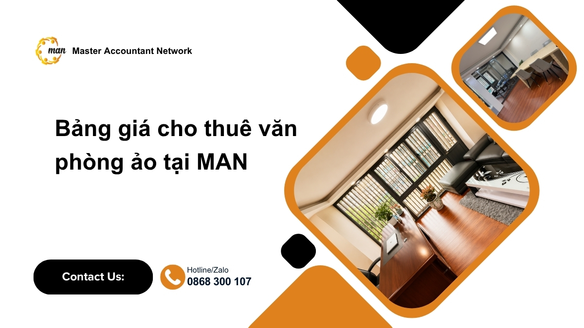 Bảng giá cho thuê văn phòng ảo tại MAN