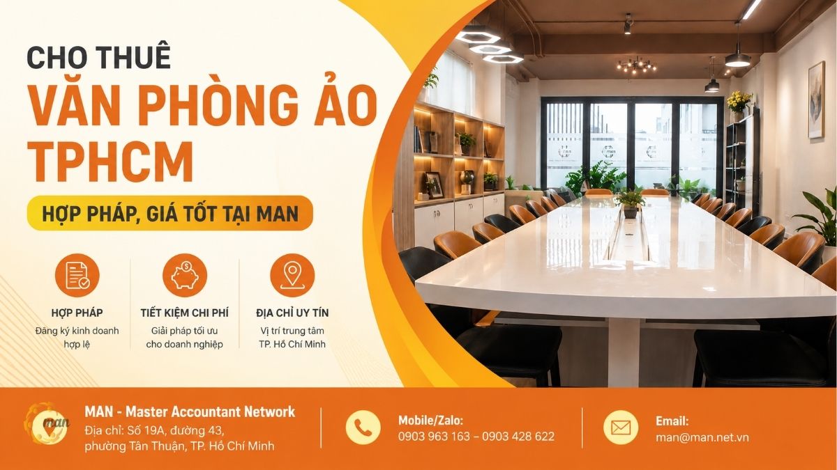 Cho thuê văn phòng ảo TPHCM
