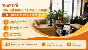 Thay đổi địa chỉ đăng ký kinh doanh
