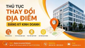 Thủ tục thay đổi địa điểm đăng ký kinh doanh