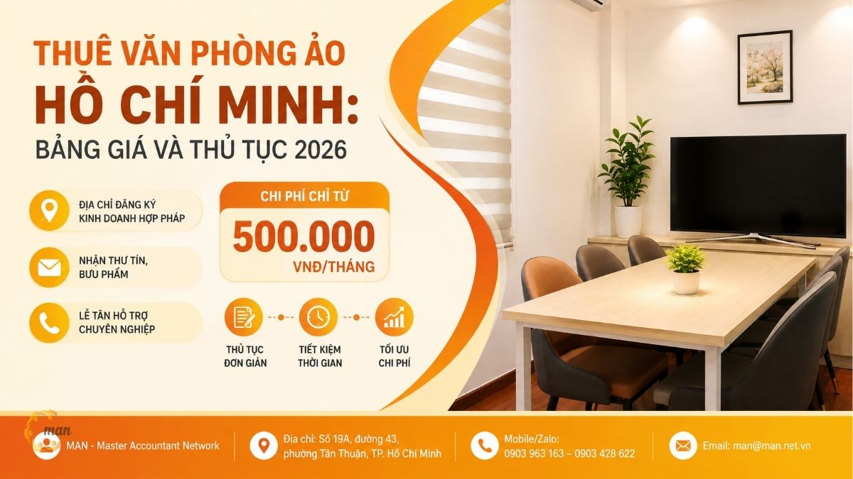 Thuê văn phòng ảo Hồ Chí Minh