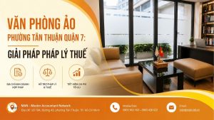 Văn phòng ảo phường Tân Thuận Quận 7